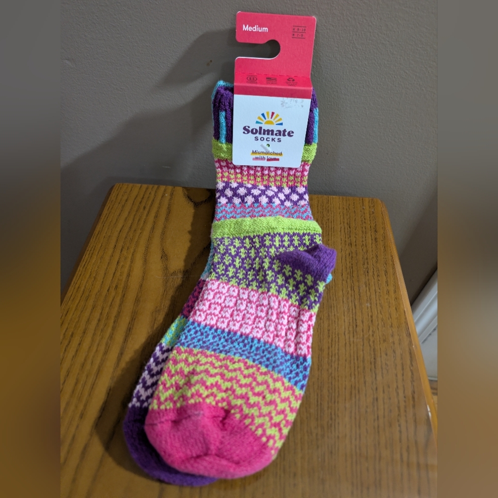 NWT Soulmate Socks, Size: Medium, Women's:8-10, Mens:7-9